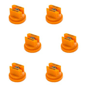DURAFORCE Pack of 6 - TeeJet Flat Spray Tips 80° Polymer w/ SS Insert 0.10 GPM @ 40 PSI