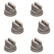 DURAFORCE Pack of 6 - TeeJet Flat Spray Tips 80° Polymer w/ SS Insert 0.6 GPM @ 40 PSI