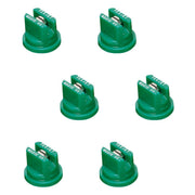 DURAFORCE Pack of 6 - TeeJet Flat Spray Tips 80° Polymer w/ SS Insert 0.15 GPM @ 40 PSI