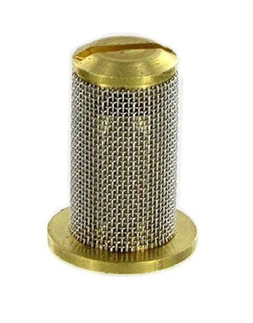 DURAFORCE 25 of Teejet Brass Check Valve Tip Strainer w/ SS 24 Mesh Screen Opens @ 10 PSI