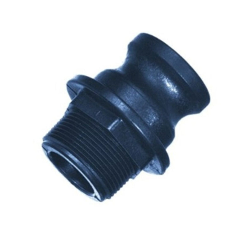 DURAFORCE 2 of 1.25" Poly Cam Male Adapter - Male NPT USA MADE 125F