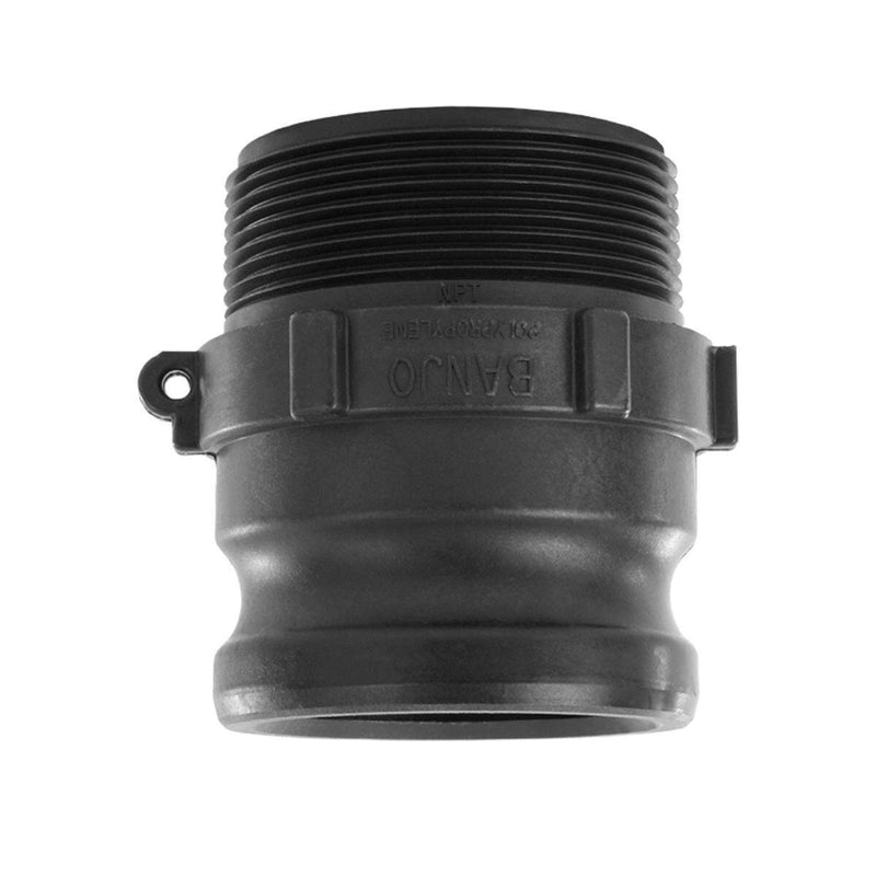 DURAFORCE 10 of 3" Banjo Poly Male Adapter -3" Male NPT USA MADE 300F