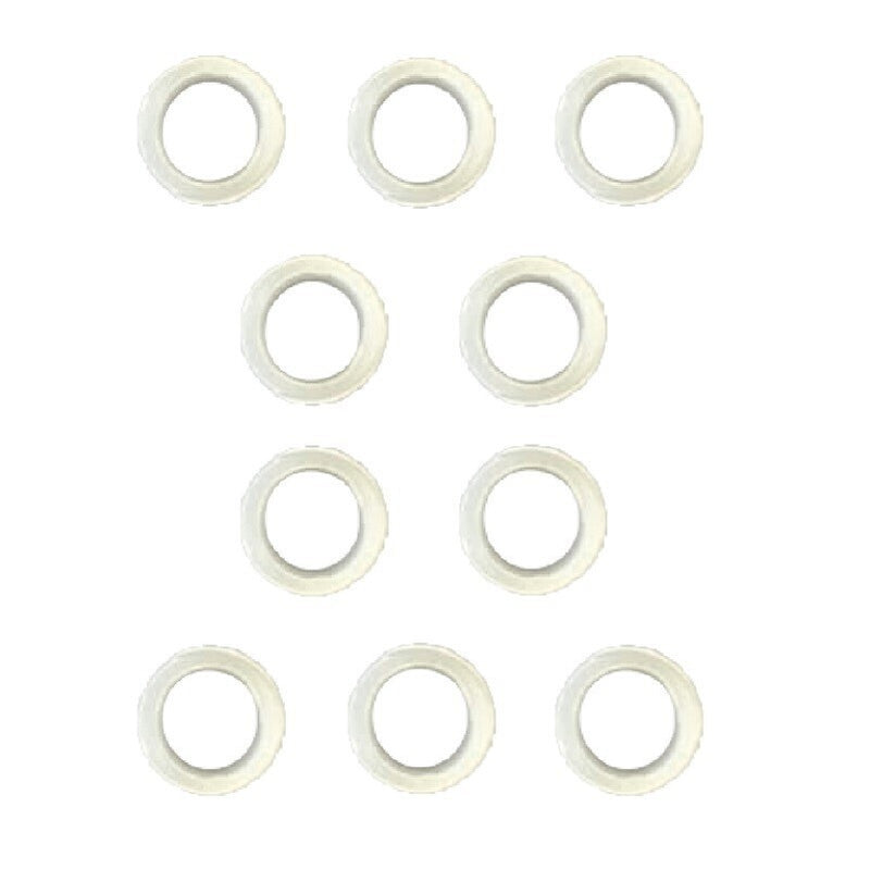 DURAFORCE Pack of 10 - Nylon Gasket Washer 5/8" OD x 3/8" ID For Nozzles & Plug Valves