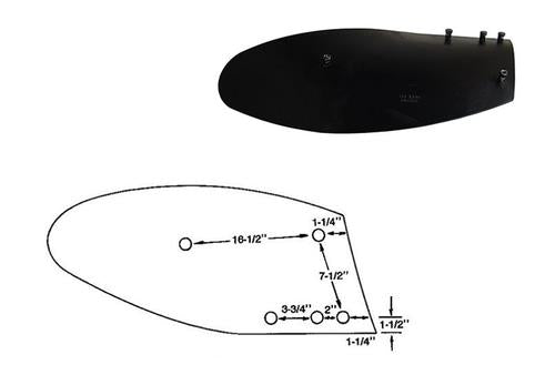 DURAFORCE Moldboard For Plows 16" (Harware not Included) 660204