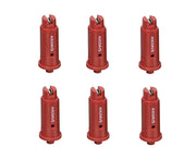 DURAFORCE 6 of TeeJet AI Red Flat Spray Tip 80° Polymer w/ SS Insert 0.40 GPM @ 40 PSI