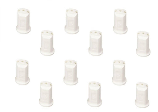 DURAFORCE Pack of 12 - TeeJet Stream-Jet SJ-3 3-Stream Outlet Spray Tip 0.80 GPM @ 40 PSI