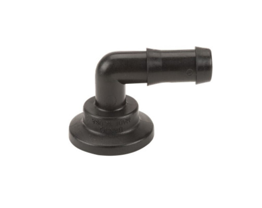 DURAFORCE 2 of Banjo 1" Port x 3/4" Hose Barb Flanged Coupling 90° Adapter USA MADE