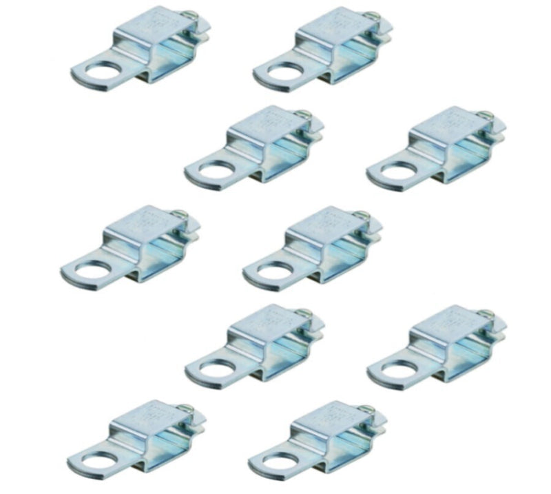 DURAFORCE Pack of 10 - TeeJet Clamp For Hose Shank Nozzle Bodies Fits 1" Sq OD Tubing