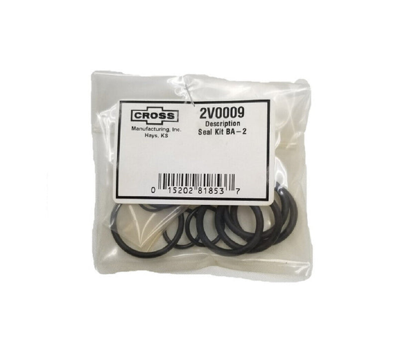 DURAFORCE Cross Hydraulic Double Spool Seal Repair Kit For SBA22, SBAF2, & SBAF2J Valves