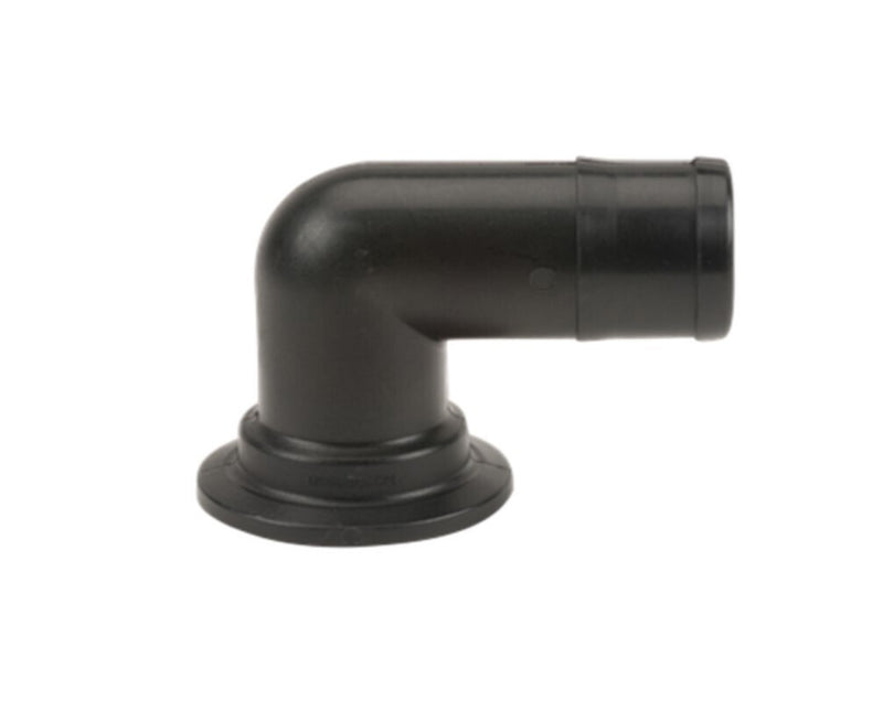 DURAFORCE Banjo 1" Port x 1-1/2" Hose Barb Flanged Coupling 90° Adapter USA MADE