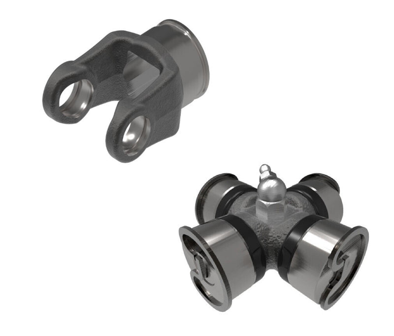 DURAFORCE Weasler Cross/Bearing U-Joint Kit & Tube Weld Yoke1-1/4" x 1-3/8" 14N Series