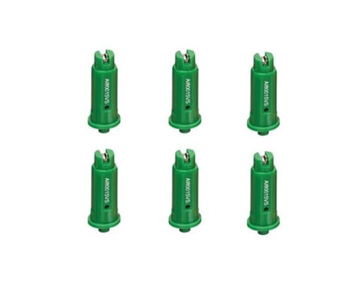 DURAFORCE 6 of TeeJet AI Green Flat Spray Tip 80° Polymer w/ SS Insert 0.15 GPM @ 40 PSI