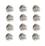 DURAFORCE Pack of 12 - TeeJet 110° Flat Fan Stainless Steel Spray Tip 0.6 GPM @ 40 PSI