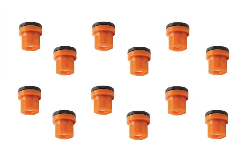 DURAFORCE Pack of 12 - TeeJet TXR ConeJet Hollow Cone Nozzle Spray Tips 0.20 GPM @ 40 PSI