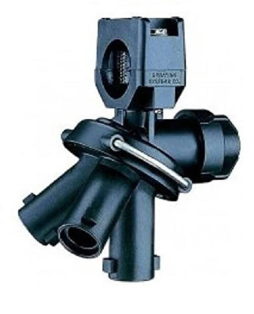 DURAFORCE 5 of TeeJet Triple Turret Nozzle Body For Wet Booms (Clamps on 3/4" ID Pipe Cap)