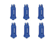 DURAFORCE 6 of TeeJet AI Blue Flat Spray Tip 80° Polymer w/ SS Insert 0.30 GPM @ 40 PSI