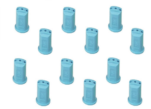 DURAFORCE Pack of 12 - TeeJet Stream-Jet SJ-3 3-Stream Outlet Spray Tip 1.0 GPM @ 40 PSI