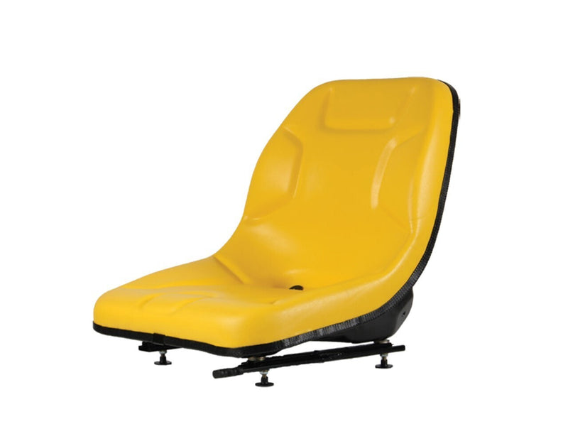 DURAFORCE Ultra High-Back Steel Pan Seat Fits Skid Steers & Other Applications 460000YE