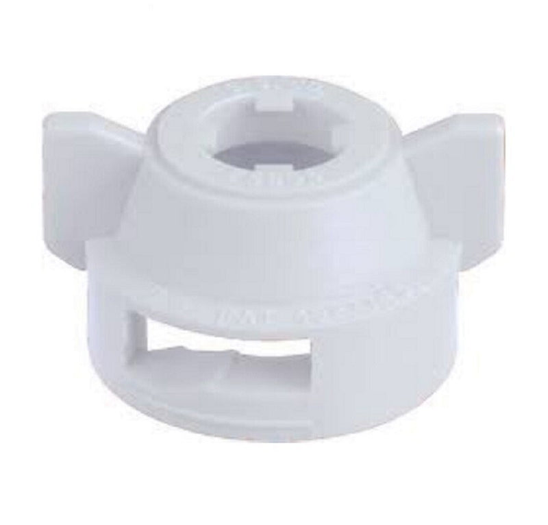 DURAFORCE Quick TeeJet White Nylon Cap For Flat Fan Spray Tips w/ 2 Spray Patterns