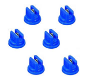 DURAFORCE Pack of 6 - TeeJet Even Flat Spray Tips 80° Polymer w/SS Insert 0.3 GPM @ 40 PSI
