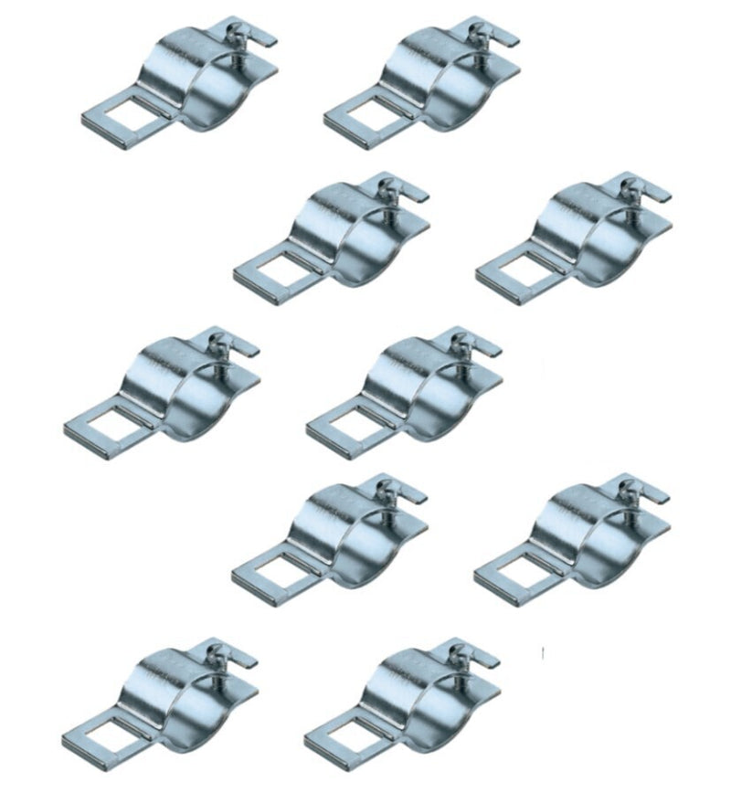 DURAFORCE Pack of 10 - TeeJet Quick Nozzle Body Vari-Spacing Clamp Fits 1/2" Rnd OD Tubing