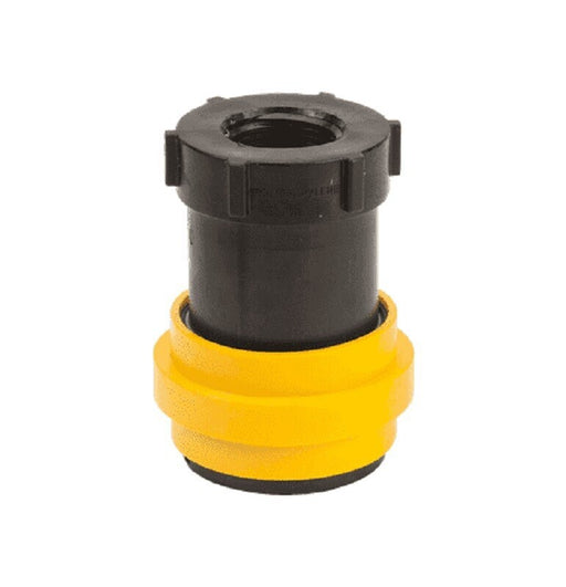 DURAFORCE 1" Female NPT Dry Poppet Coupling w/ FKM Viton Seals DPCF100