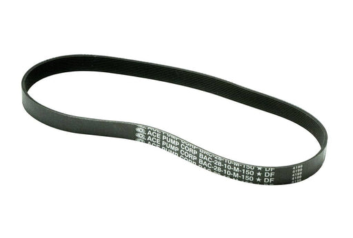 DURAFORCE Ace Pump Poly Belt with 10 Grooves Fits PTOC-150-1000 Pump BAC-28-10M-150