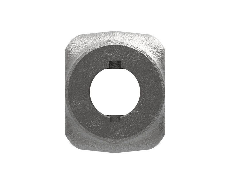 DURAFORCE Weasler 1-1/4" Round Bore w/Double Keyway & Set Screw Implement Yoke 0675 Series