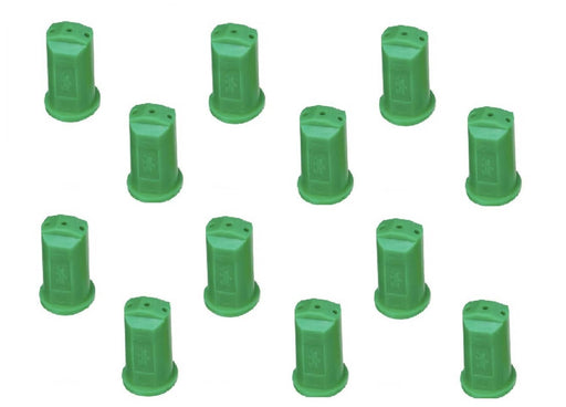 DURAFORCE Pack of 12 - TeeJet Stream-Jet SJ-3 3 Stream Outlet Spray Tip 0.15 GPM @ 40 PSI