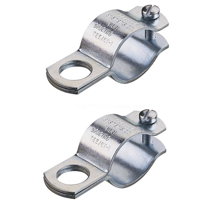 DURAFORCE Pack of 2 - TeeJet Clamp For Hose Shank Nozzle Bodies Fits 3/4" Round OD Tubing