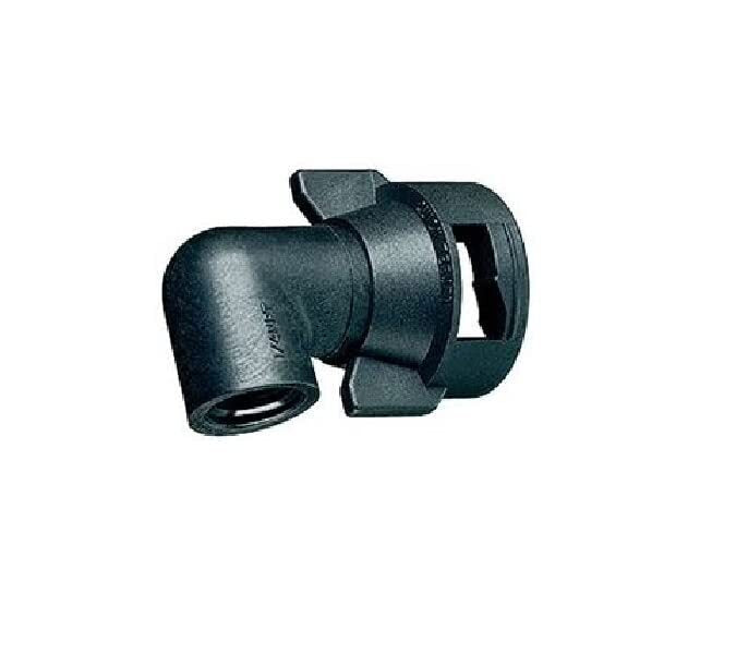 DURAFORCE 10 of 90° Quick Cap Adapter 1/4" FPT & Gasket x 300 Max PSI QJ4676-90-1/4-NYR