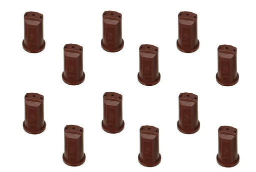 DURAFORCE Pack of 12 - TeeJet Stream-Jet SJ-3 3-Stream Outlet Spray Tip 0.50 GPM @ 40 PSI