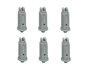 DURAFORCE 6 of TeeJet AI Gray Flat Spray Tip 80° Polymer w/ SS Insert 0.60 GPM @ 40 PSI