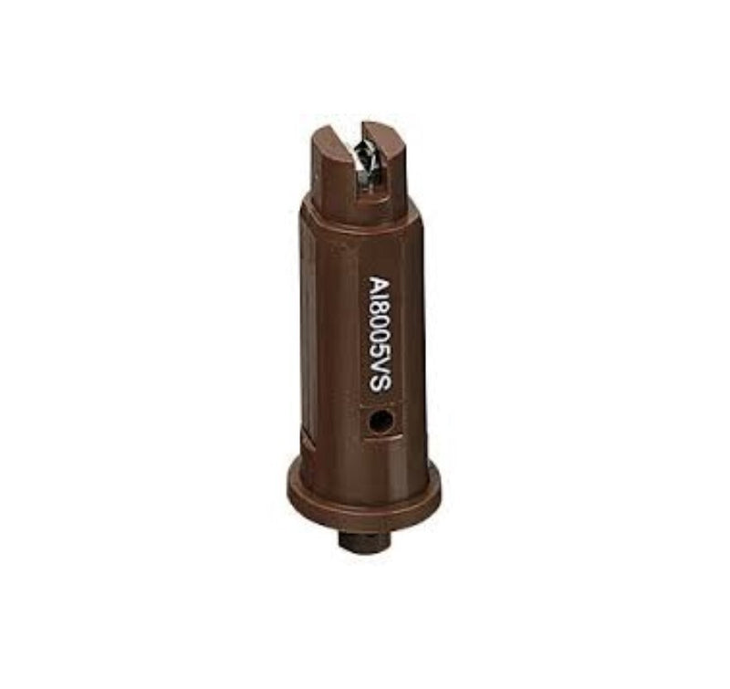 DURAFORCE TeeJet AI Brown Flat Spray Tip 80° Polymer w/ SS Insert 0.50 GPM @ 40 PSI