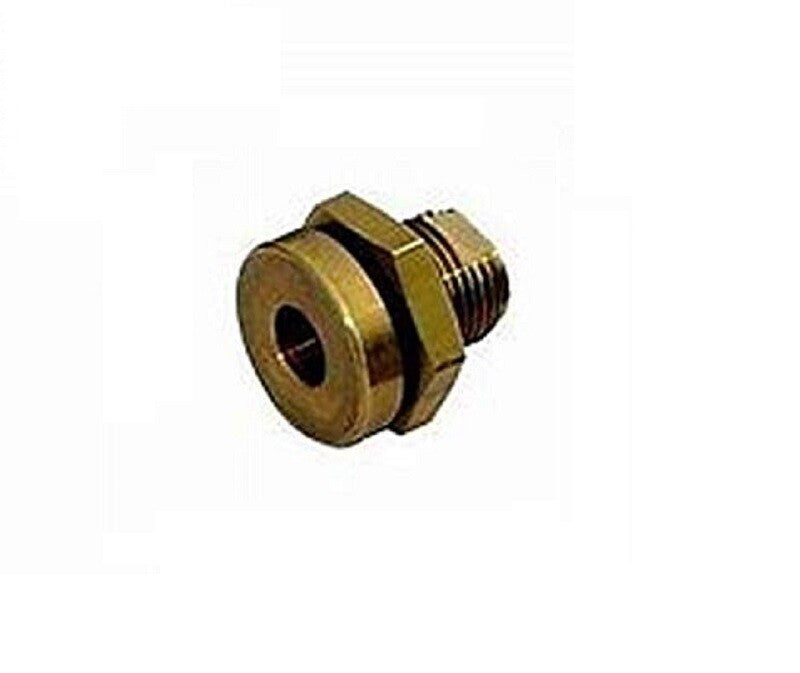 DURAFORCE Banjo Brass Bulkhead Fitting 1/4" FPT I.D w/ 3/4" Required Tank Hole Size 10897