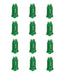DURAFORCE 12 of TeeJet AI Green Flat Spray Tip 80° Polymer w/ SS Insert 0.15 GPM @ 40 PSI