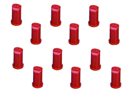 DURAFORCE Pack of 12 - TeeJet Stream-Jet SJ-3 3-Stream Outlet Spray Tip 0.40 GPM @ 40 PSI