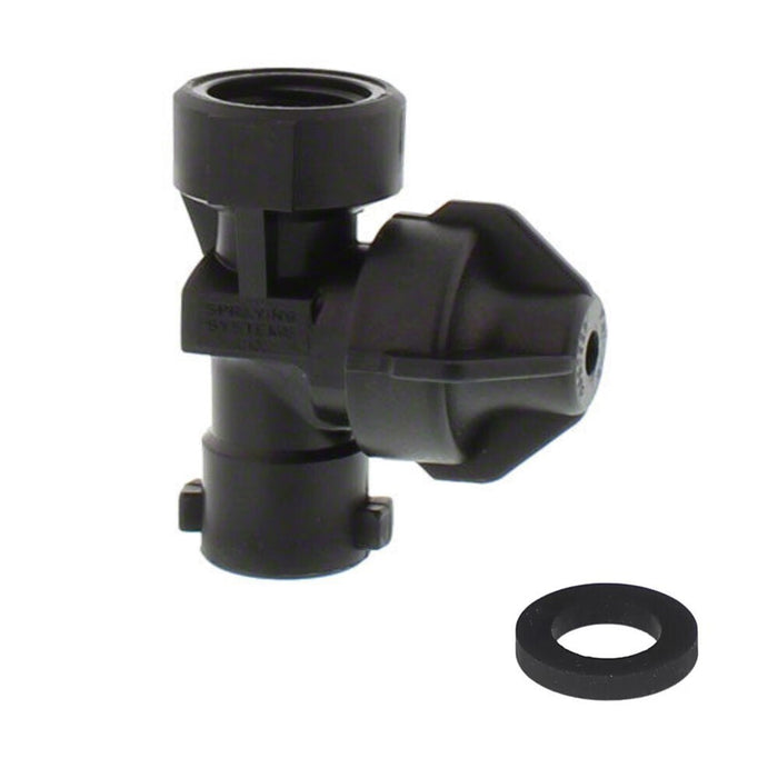 DURAFORCE 2 of Quick TeeJet Adapter 11/16" FPT to Quick Cap with Diaphragm Check Valve