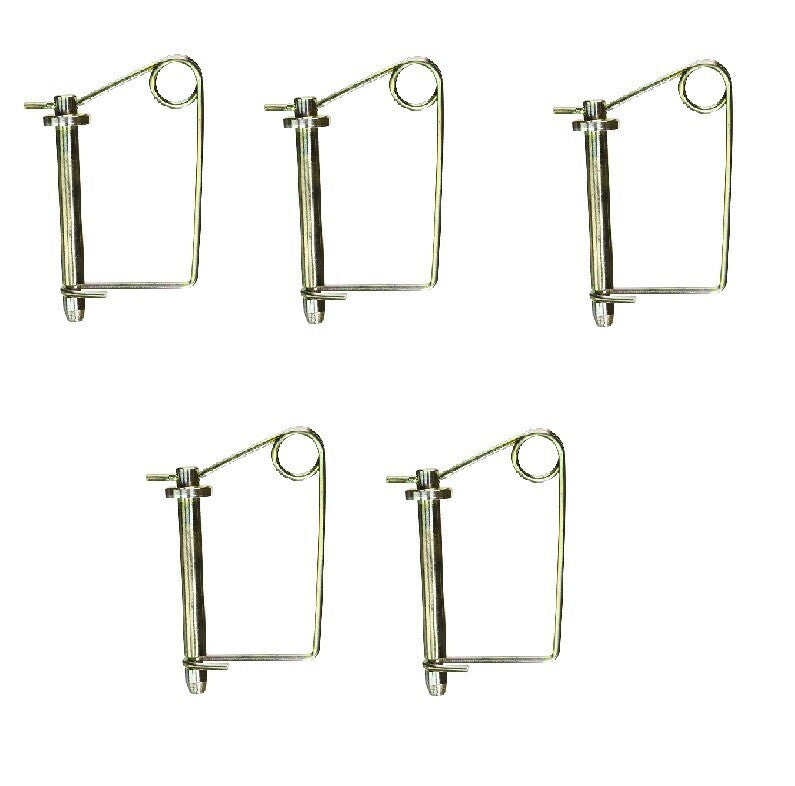 DURAFORCE 10 of Wire Lock Hitch Pin 3/4" x 4-1/4" Usable Length 25233