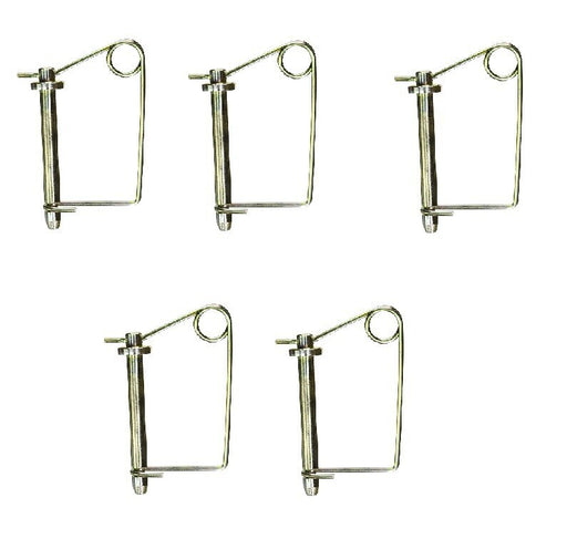 DURAFORCE 10 of Wire Lock Hitch Pin 3/4" x 4-1/4" Usable Length 25233