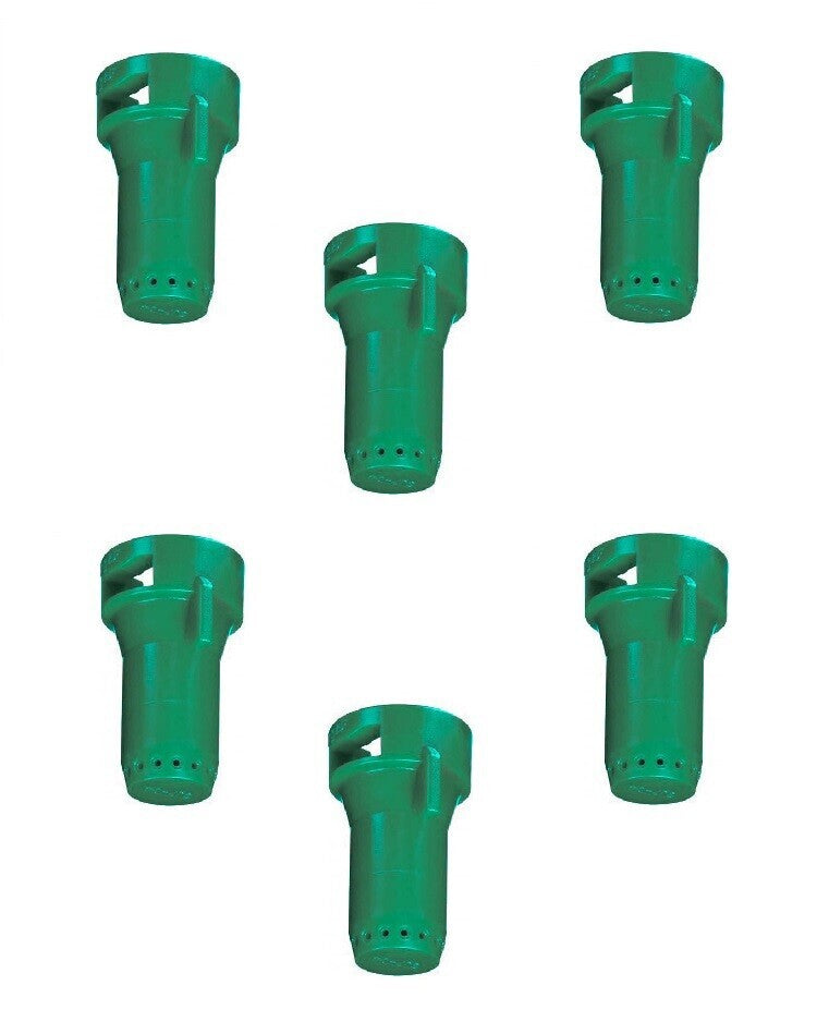DURAFORCE Pack of 6 - TeeJet Stream-Jet SJ-7 7-Stream Outlet Spray Tip 0.15 GPM @ 40 PSI