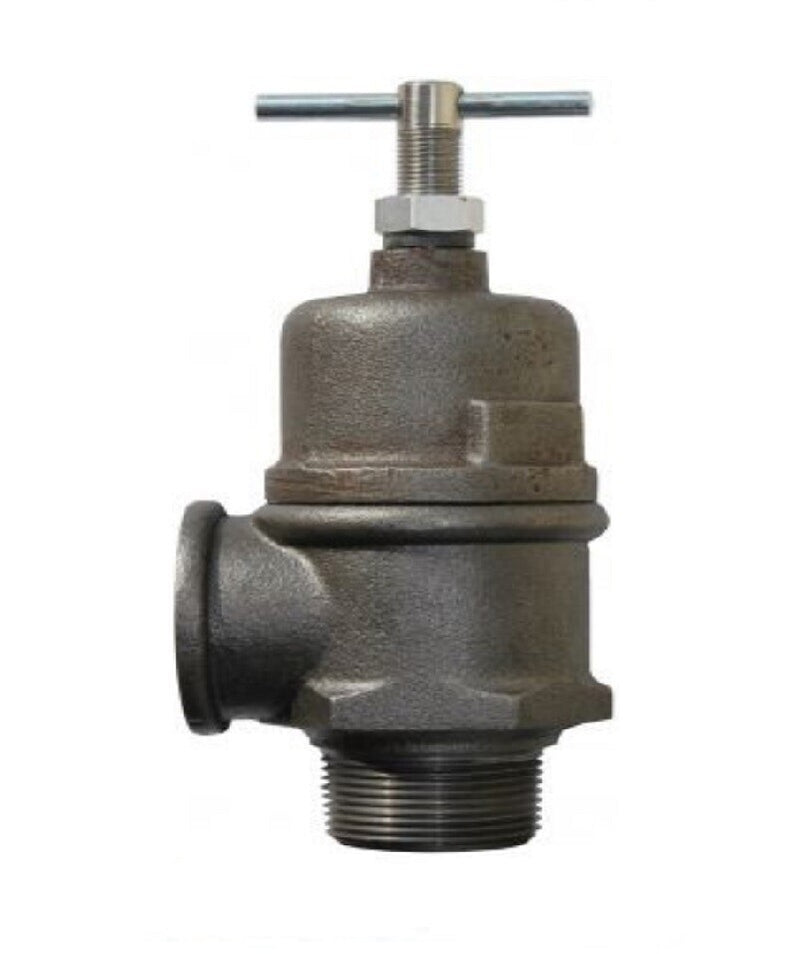 DURAFORCE Pressure Relief Cast Iron Valve 1-1/4" BSP Male x 1-1/4" BSP Female 2070-4