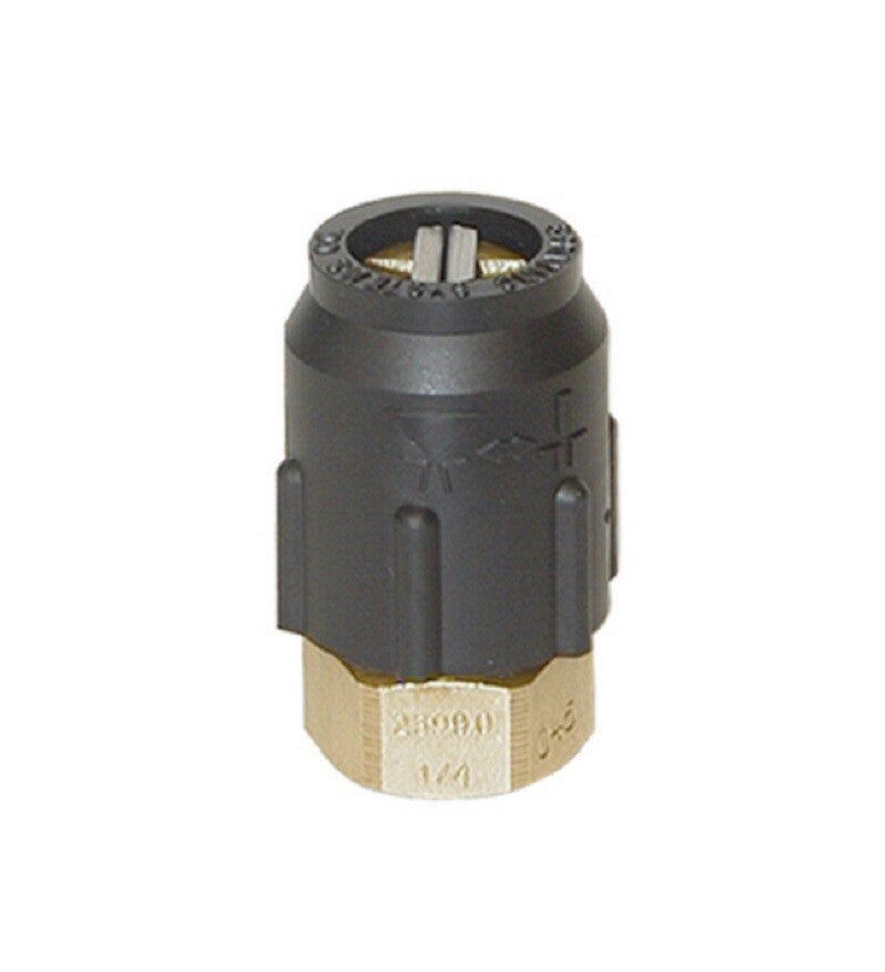 DURAFORCE Adjustable WashJet Nozzle 1/4" Female Inlet w/ 5.5 Orifice Size @ 3000 PSI