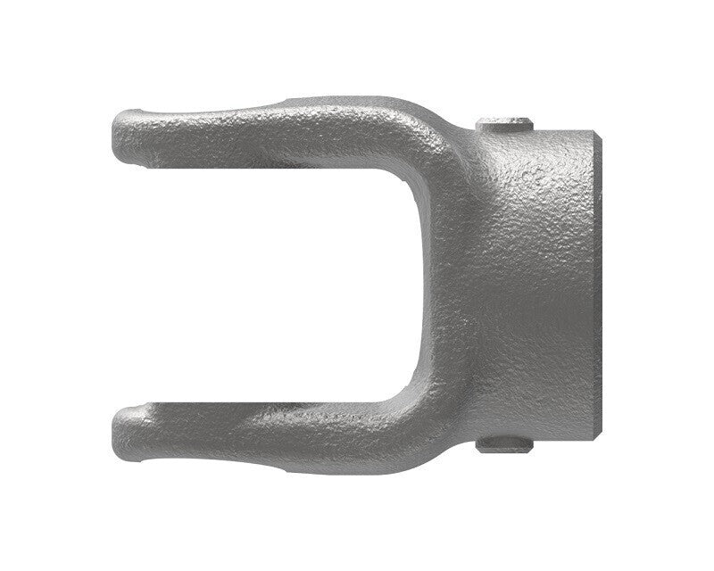 DURAFORCE Weasler 1-1/8" Round Bore 1/4" & 5/16" Keyway & Set Screw Implement Yoke 6N