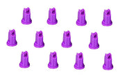 DURAFORCE Pack of 12 - TeeJet Air Induction XR Flat Spray Tip Purple 110° 0.25 GPM @ 40PSI