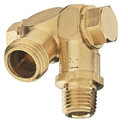 DURAFORCE 2 of TeeJet Brass 1/4" Male NPT Swivel Body Assembly 5540-1/4TT