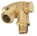 DURAFORCE 2 of TeeJet Brass 1/4" Male NPT Swivel Body Assembly 5540-1/4TT
