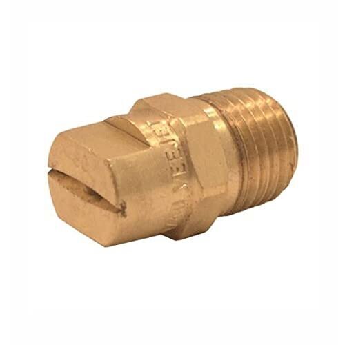 DURAFORCE 8 of TeeJet VeeJet Brass Flat Fan Spray Tip Nozzle 1/4"MNPT For Boomless Nozzles