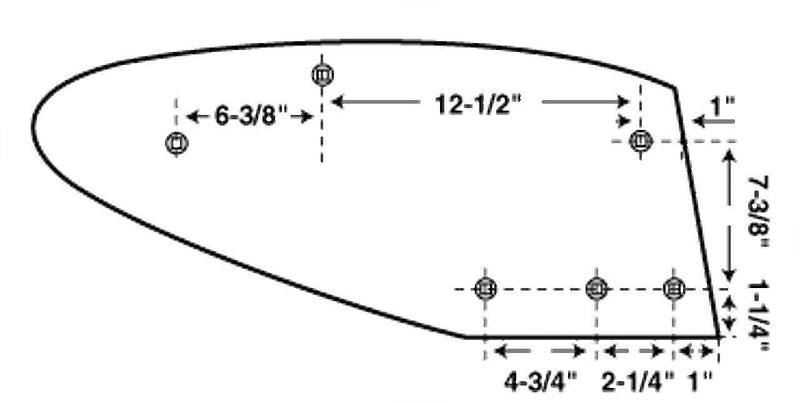 DURAFORCE Moldboard For A Super Chief - HS - 14" Bottom Series (Harware not Included)