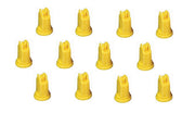 DURAFORCE Pack of 12 - TeeJet Air Induction XR Flat Spray Tips Yellow 110° 0.2 GPM @ 40PSI